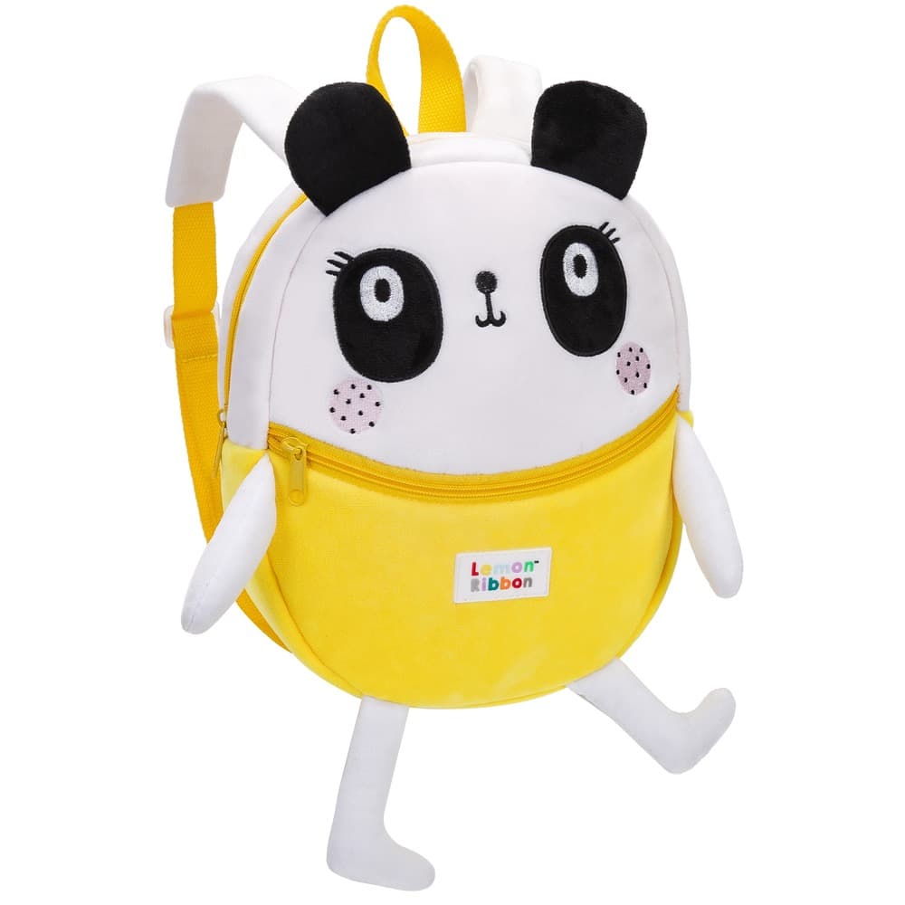 Раница за детска градина Lemon Ribbon Panda жълто-бяла Раница за детска градина Lemon Ribbon Panda жълто-бяла