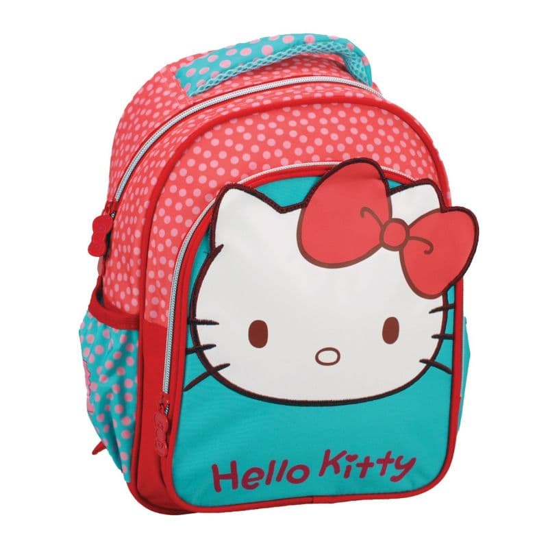 Раница за детска градина Hello Kitty коралово и мента Раница за детска градина Hello Kitty коралово и мента